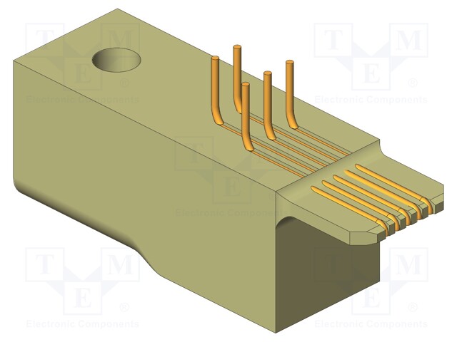 Test plug; PS; L: 25mm; W: 7.6mm; USB B mini; H: 8.4mm