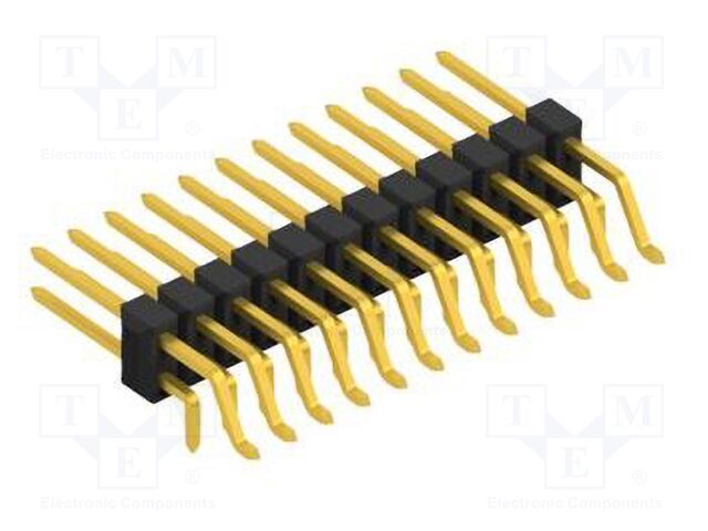 Connector: pin strips; pin header; male; PIN: 24; 2.54mm; SMT,THT