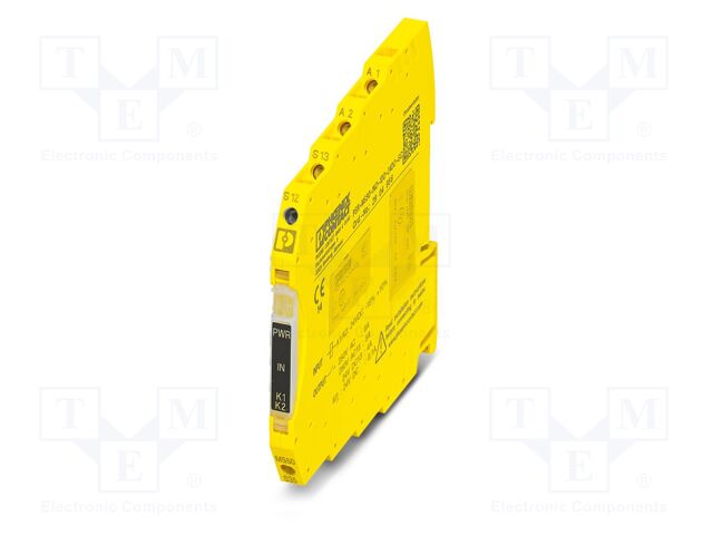 Module: safety relay; 24VDC; IN: 2; for DIN rail mounting; IP20