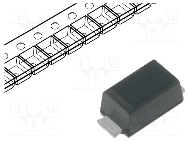 Diode: Schottky rectifying; SMD; 150V; 1A; Ufmax: 900mV; subSMA
