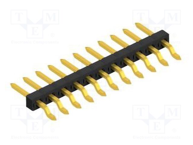 Connector: pin strips; pin header; male; PIN: 11; 2mm; SMT; 1x11