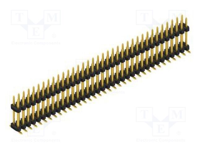 Connector: pin strips; pin header; male; PIN: 70; 2mm; SMT; 2x35