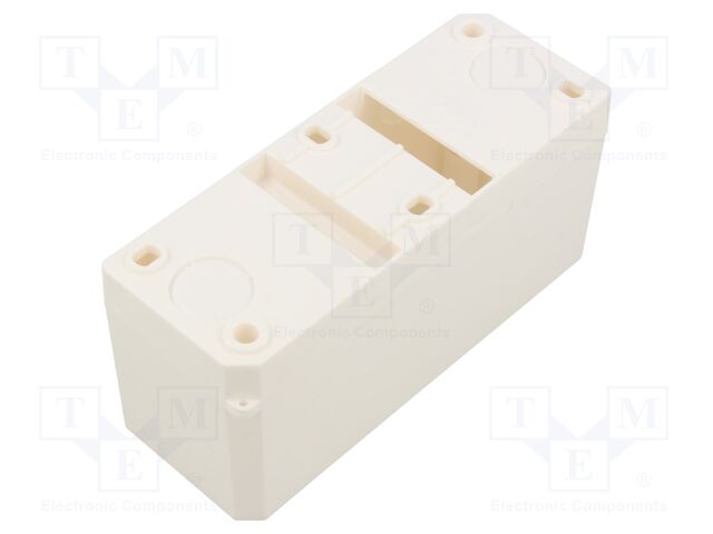 Enclosure: for modular components; IP30; for wall mounting