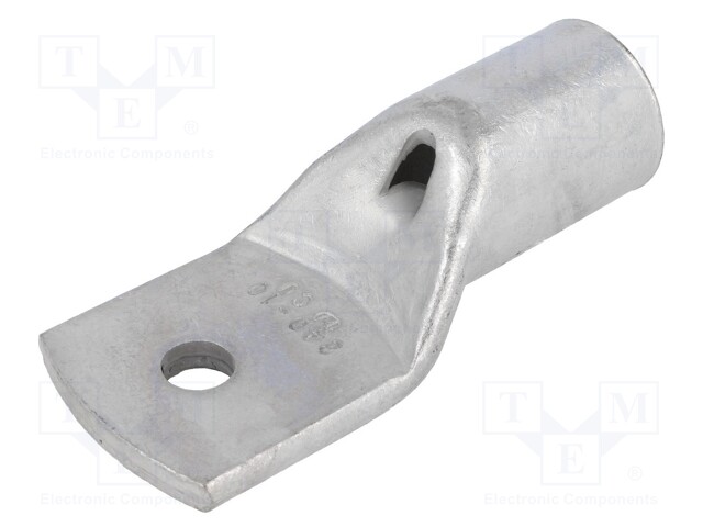 Ring tube terminal; M10; 240mm2; crimped; for cable; tinned