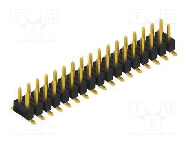 Connector: pin strips; pin header; male; PIN: 34; 2.54mm; SMT; 2x17