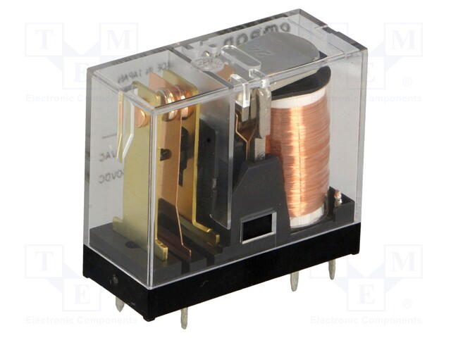 Relay: electromagnetic; SPDT; Ucoil: 12VDC; 5A/250VAC; 5A/30VDC