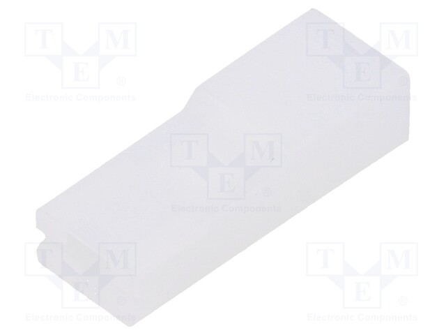 Female; straight; Connector accessories: terminals cover