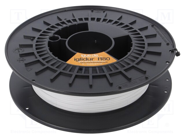 Filament: iglidur® I180-PF; for printing bearings; 1.75mm; black