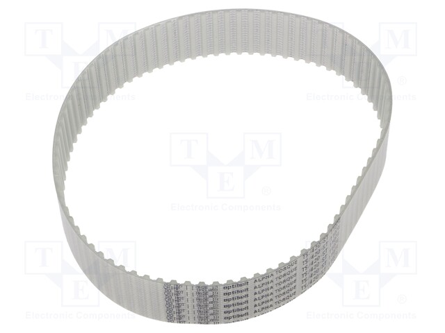 Timing belt; T5; W: 25mm; H: 2.2mm; Lw: 420mm; Tooth height: 1.2mm
