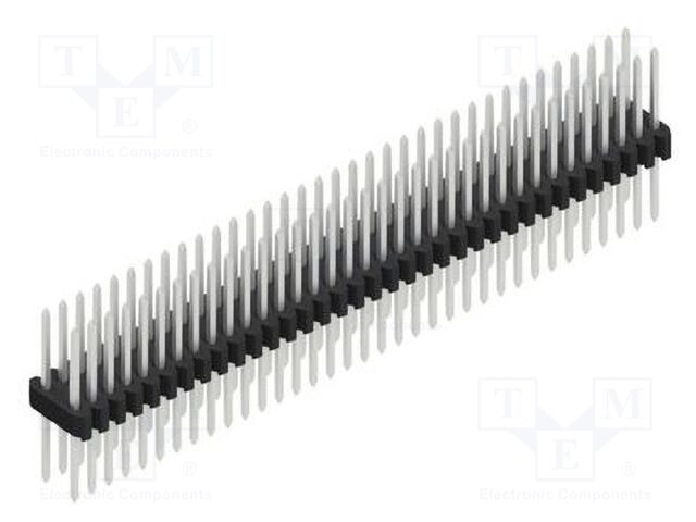 Connector: pin strips; pin header; male; PIN: 70; 1.27mm; THT; 2x35