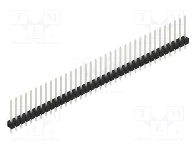 Connector: pin strips; pin header; male; PIN: 36; 2.54mm; THT; 1x36