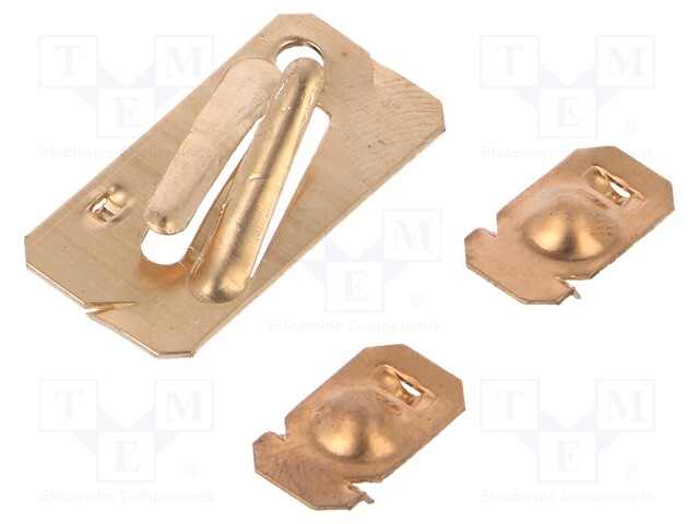 Battery contact kit; for enclosures; Pcs: 2