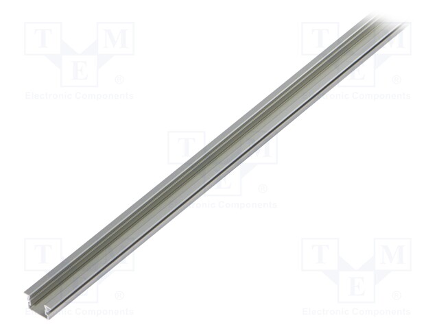 Profiles for LED modules; silver; L: 1m; PDS-NK; aluminium