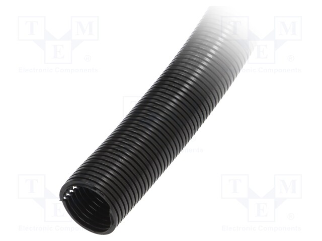 Conduit; ØBraid : 36mm; polyamide; black; Len: 25m; -40÷120°C