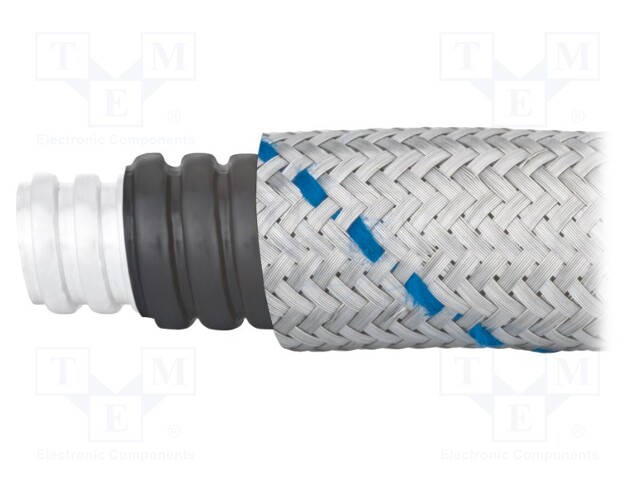 Protective tube; ØBraid : 9mm; galvanised steel; -15÷70°C; IP65