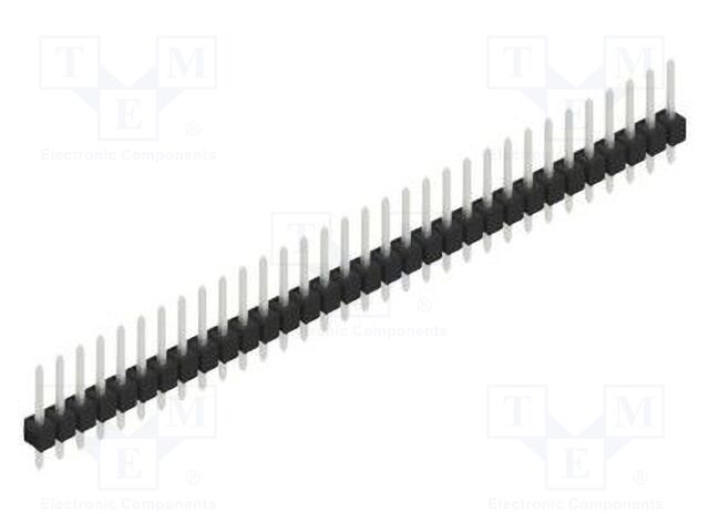 Connector: pin strips; pin header; male; PIN: 32; 2.54mm; THT; 1x32