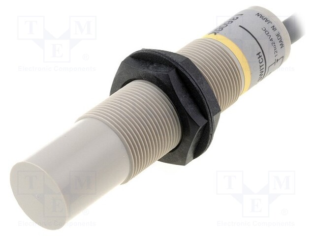 Sensor: capacitive; Range: 0÷8mm; Output conf: PNP / NC; Mat: ABS