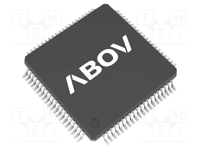 IC: STM32 ARM microcontroller; 32MHz; LQFP80; 128kbFLASH; PIN: 80