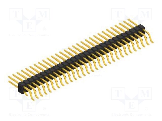 Connector: pin strips; pin header; male; PIN: 58; 2.54mm; SMT; 2x29
