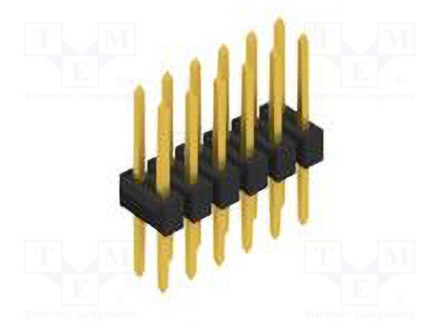 Connector: pin strips; pin header; male; PIN: 12; 2.54mm; THT; 2x6