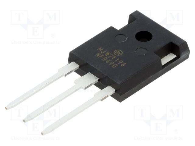 Transistor: NPN; bipolar; 250V; 16A; 200W; TO247-3