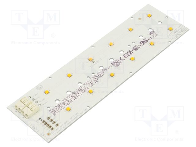 LED strip; W: 49.5mm; L: 172.2mm; No.of diodes: 12; CRImin: 70; 2200K