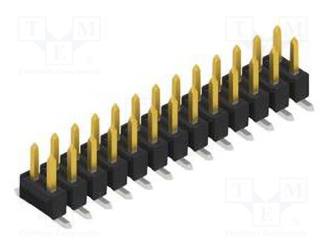Connector: pin strips; pin header; male; PIN: 26; 2.54mm; SMT; 2x13
