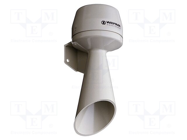 Signaller: sound; membrane siren; 24VDC; 98dB