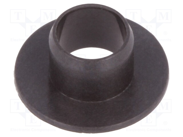 Bearing: sleeve bearing; with flange; Øout: 5mm; Øint: 4mm; L: 4mm