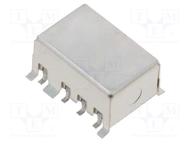 Relay: electromagnetic; DPDT; Ucoil: 9VDC; 1A; 0.3A/125VAC; PCB