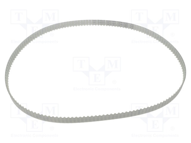Timing belt; T5; W: 12mm; H: 2.2mm; Lw: 750mm; Tooth height: 1.2mm