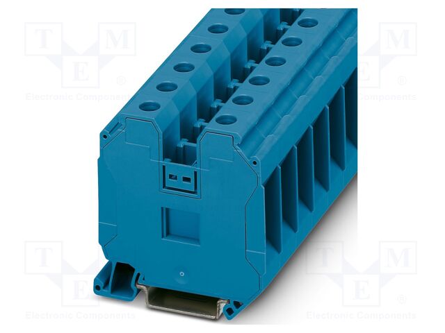 Splice terminal: rail; UT; PA; L: 65.1mm; terminals: 2; W: 16mm