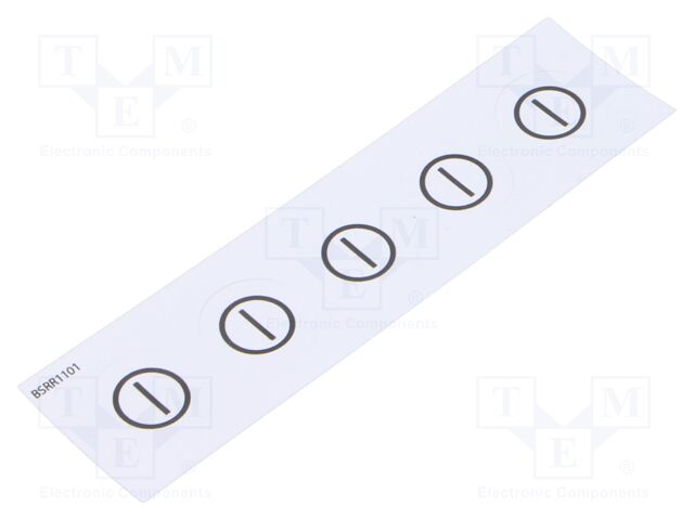 Description label; Ø18mm