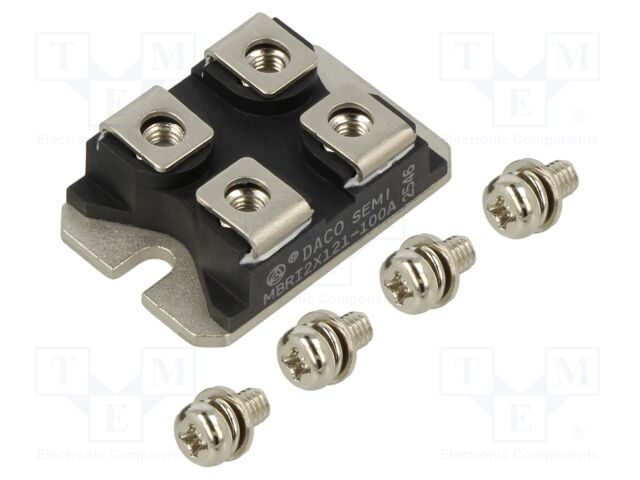 Module: diode; double independent; 100V; If: 120Ax2; SOT227B; screw