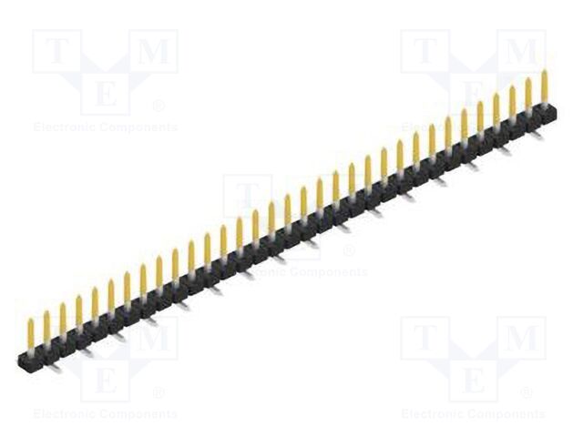 Connector: pin strips; pin header; male; PIN: 33; 2mm; SMT; 1x33