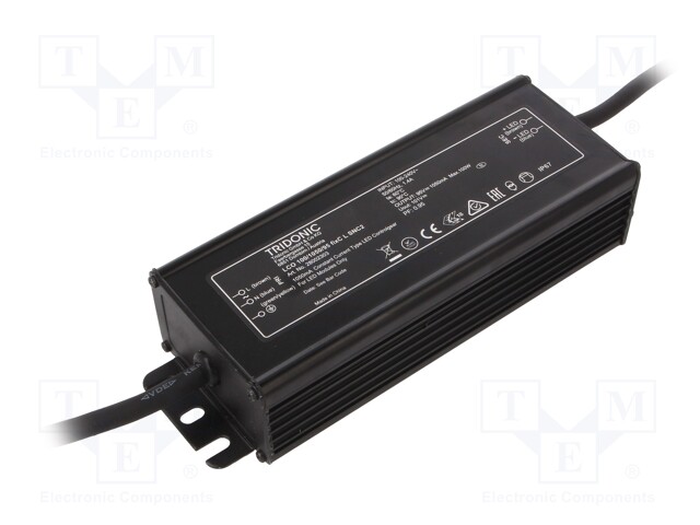 Power supply: switched-mode; LED; 100W; 29÷75VDC; 1050mA; IP67