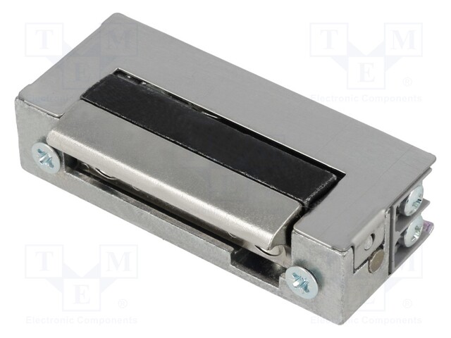 Electromagnetic lock; 20÷25VDC; V: with adjustable hook; H: 67mm