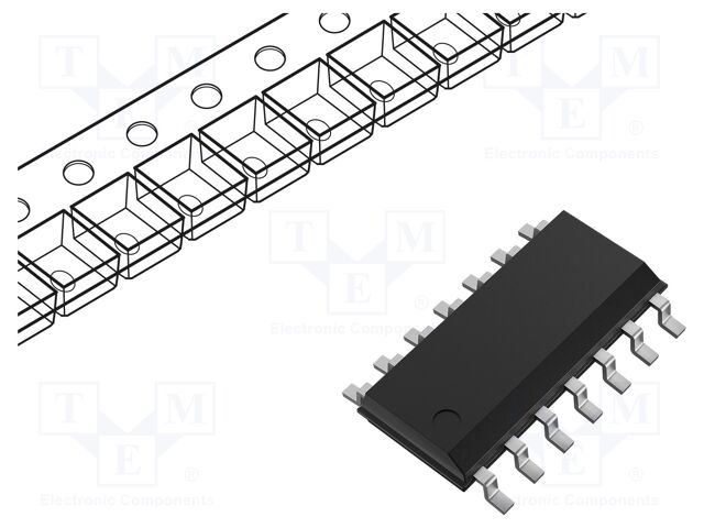 IC: driver; MOSFET gate driver; SOIC8; 2.5A; Ch: 2; 24V