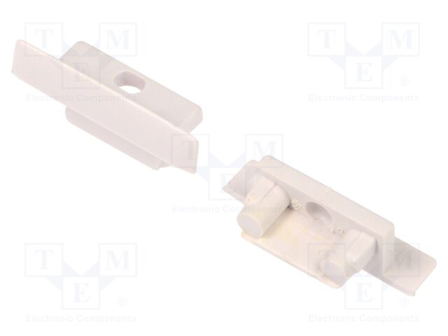 Cap for LED profiles; white; ABS; GEN2; Pcs: 20; BEGTIN12