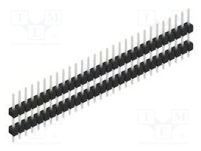 Connector: pin strips; pin header; male; PIN: 29; 2.54mm; THT; 1x29