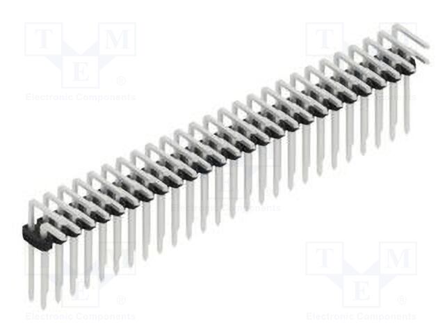 Connector: pin strips; pin header; male; PIN: 52; 2mm; THT; 2x26