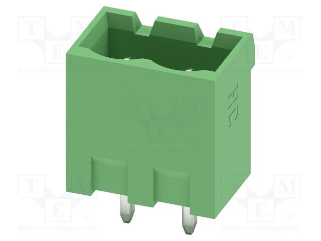 PCB headers, nominal cross section: 2.5 mm?, color: green, n