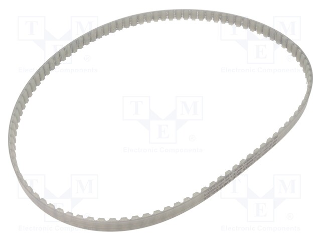 Timing belt; AT10; W: 16mm; H: 5mm; Lw: 1000mm; Tooth height: 2.5mm