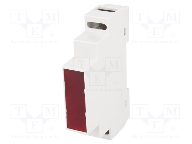 Enclosure: for DIN rail mounting; Y: 90mm; X: 17mm; Z: 65mm; ABS