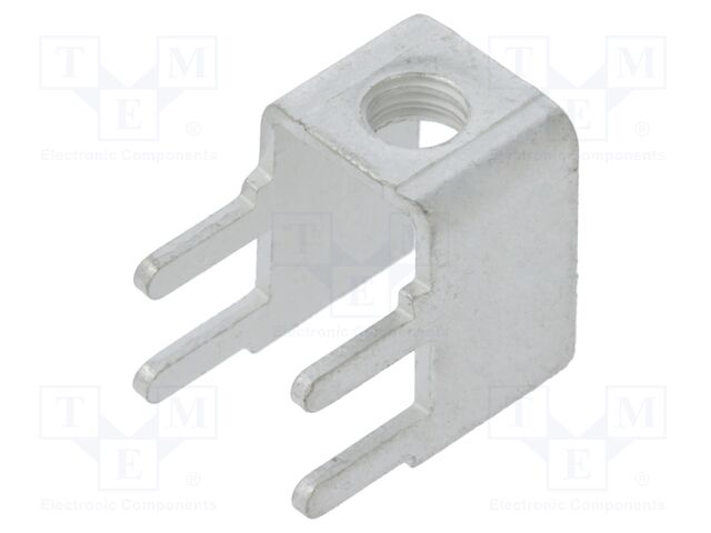Terminal: screw terminal; THT,screw terminal; yellow; 7.5x5mm