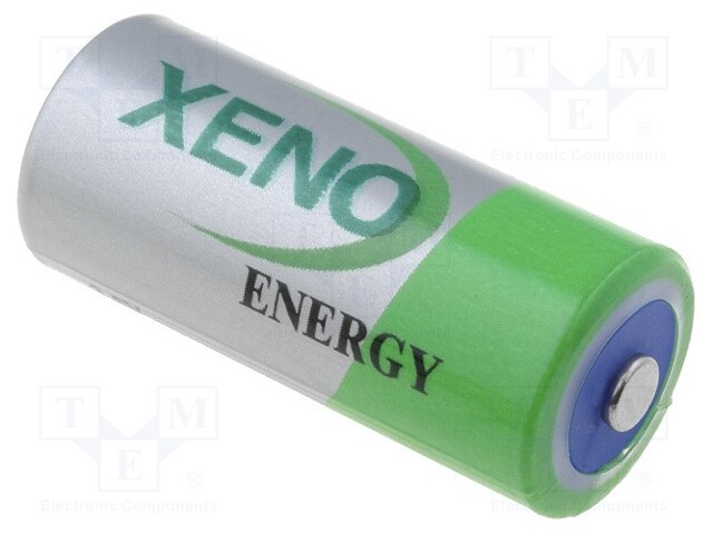 Battery: lithium; 3.6V; 2/3AA; Ø14.5x33.5mm; 1.65Ah
