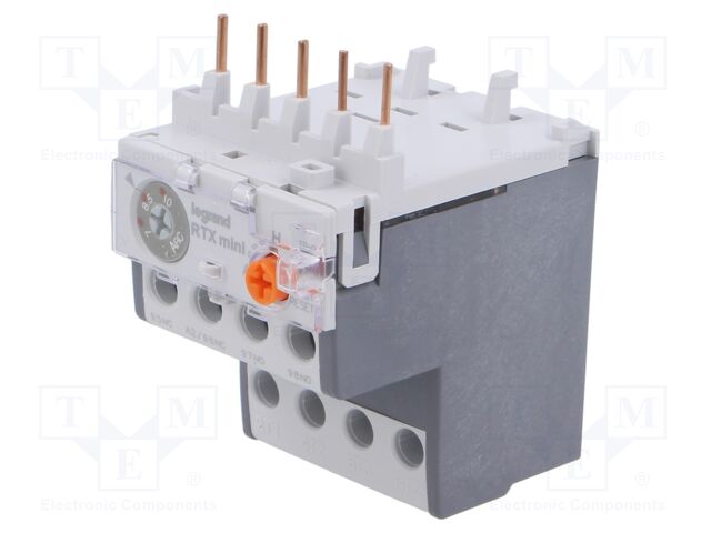 Thermal relay; Series: CTX3 MINI; Auxiliary contacts: NO + NC