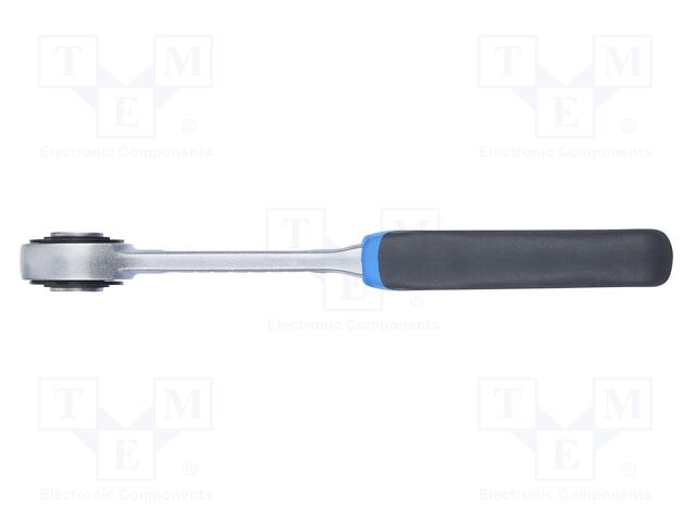 Rattle; socket spanner; 3/8"; Chrom-vanadium steel; 200mm