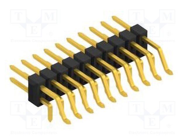 Connector: pin strips; pin header; male; PIN: 20; 2.54mm; SMT,THT
