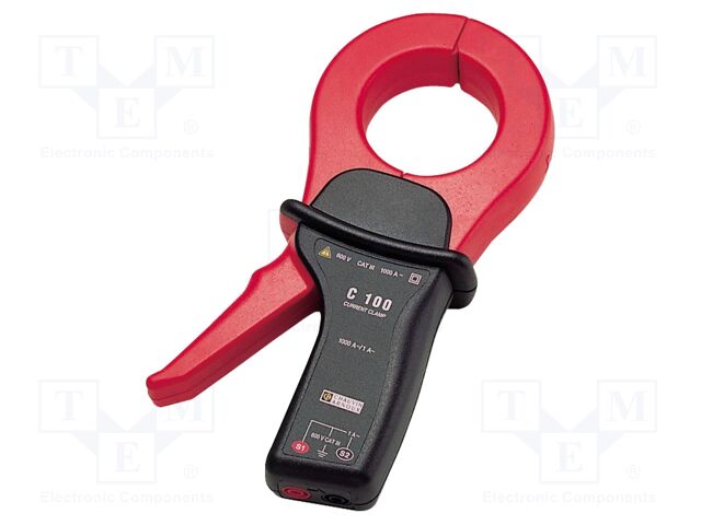 AC current clamp adapter; Øcable: 53mm; I AC: 100mA÷1.2kA; IP40